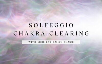 New Solfeggio Chakra Clearing Meditation FREE ON OUR APP!